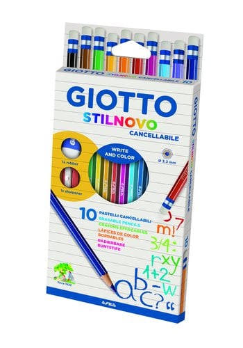 LAPICES COLOR GIOTTO STILNOVO BORRA 10
