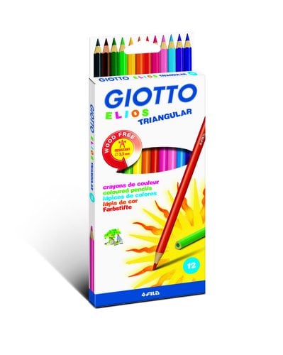 LAPICES COLOR GIOTTO ELIOS TRI est.12