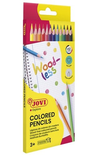 LAPICES COLOR JOVI WOODLESS est.12