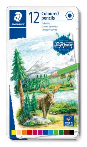 LAPICES COLOR STAEDT.146 JOURNEY MET.12