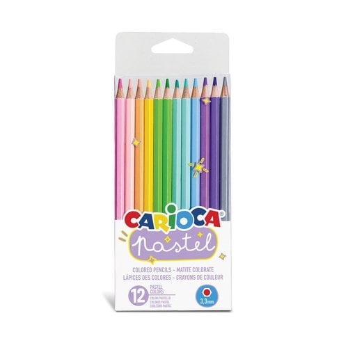 LAPICES COLOR CARIOCA PASTEL EST. 12
