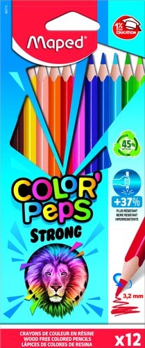 " 862712 LAPICES COLOR MAPED COLOR""PEPS RES. E/12