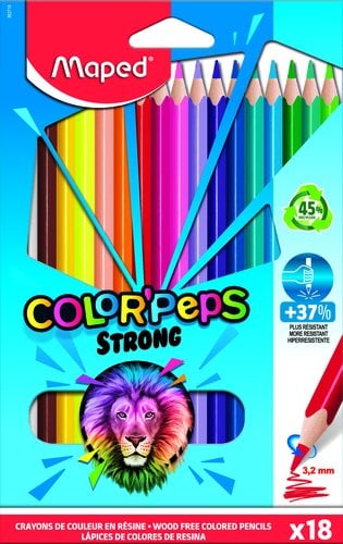" 862718 LAPICES COLOR MAPED COLOR""PEPS RES. E/18