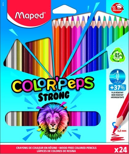 " 862724 LAPICES COLOR MAPED COLOR""PEPS RES. E/24