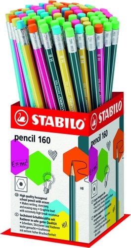 LAPIZ STABILO HEXAG.C/GOMA 2160 EXP.7