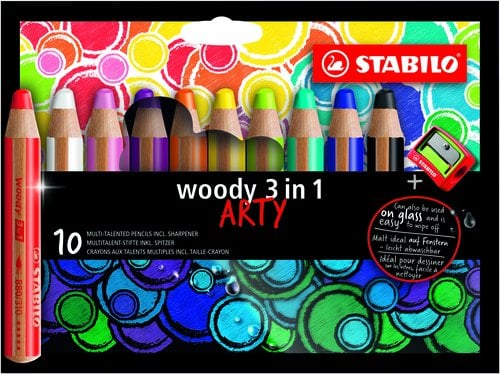 LAPICES COLOR STABILO WOODY ART.LIN E