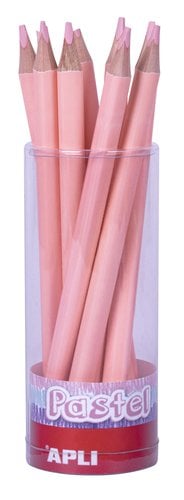LAPIZ APLI JUMBO PASTEL TRI.ROSA
