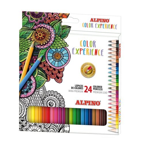LAPICES COLOR ALPINO EXPERI. est.24