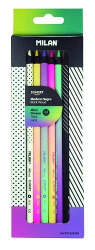 LAPICES COLOR MILAN GRUESO SUNSET Est.6