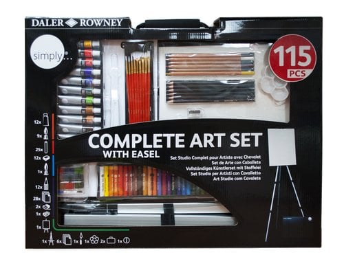 LAPICES DALER ROWNEY SET 115 PIEZAS