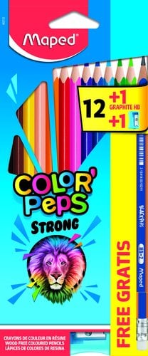 LAPICES COLOR MAPED STRONG es.12