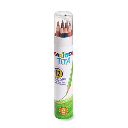 LAPICES COLOR CARIOCA TITA TUBE B/12