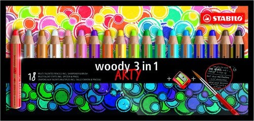 LAPICES COLOR STABILO WOODY ART.LIN E