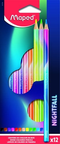 LAPICES COLOR MAPED NIGHTFALL est.12