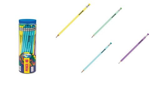LAPIZ GRAFITO CENTRUM con GOMA HB B/50