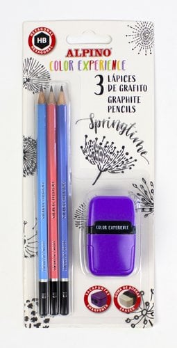 LAPIZ ALPINO GRAFITO COL.EXPERIENCE B/3