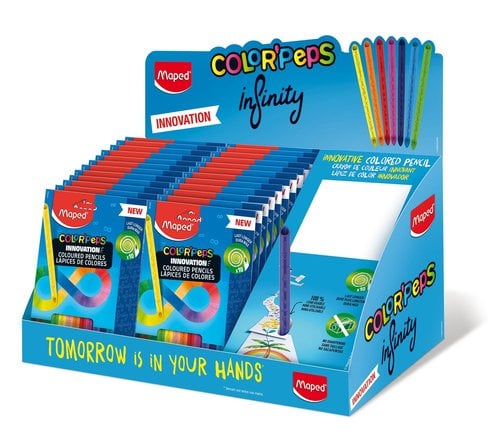LAPICES COLOR MAPED INFINITY est.12 E.24