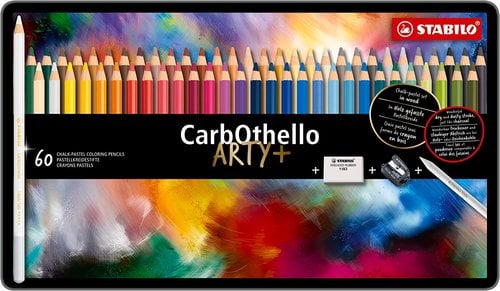 LAPICES COLOR STABILO CARBOTHELLO MET.60