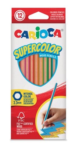 LAPICES COLOR CARIOCA SUPERCOLOR C/12