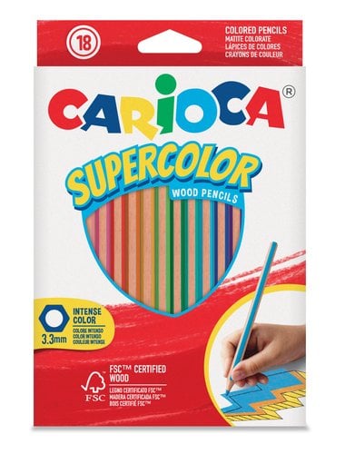 LAPICES COLOR CARIOCA SUPERCOLOR C/18