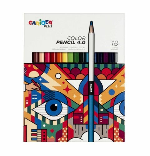 LAPICES COLOR CARIOCA PLUS CAJA 18