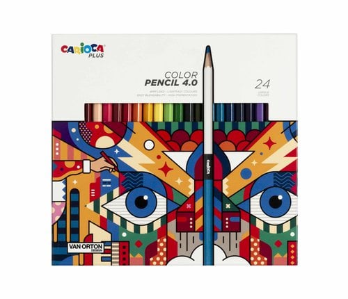 LAPICES COLOR CARIOCA PLUS CAJA 24