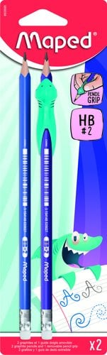 LAPIZ MAPED - HB B/2 + 1 GRIP