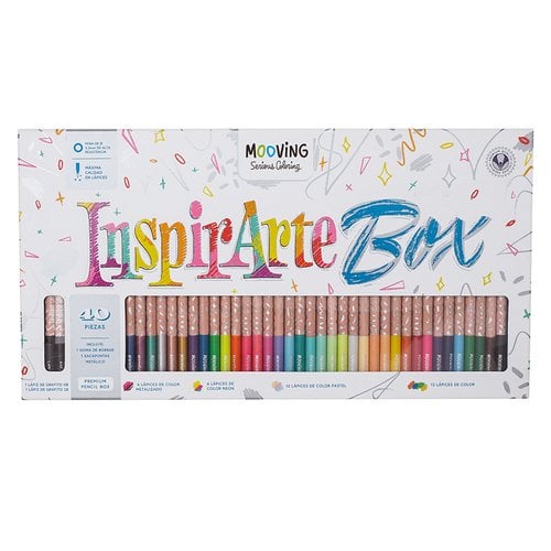 LAPICES COLOR MOOVING EST.40 PZAS