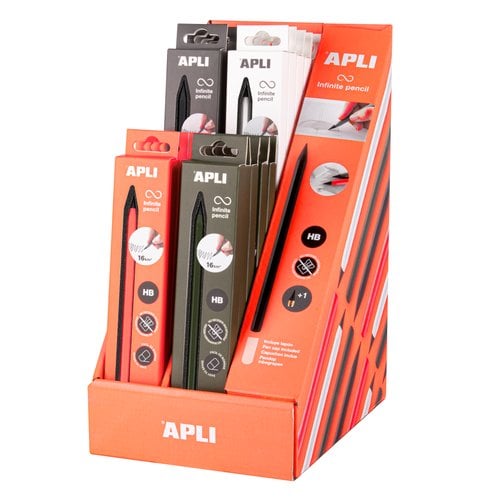 LAPIZ APLI GRAFITO HB INFINITO EXP.20