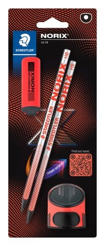 LAPIZ STAEDT.181 NORIX - HB B/2 ROJO