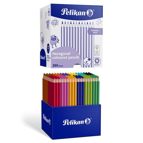 LAPICES COLOR PELIKAN SCHOOL PACK 288