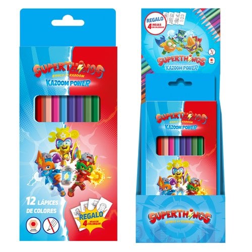 LAPICES COLOR DOHE SUPERTHINGS C/12