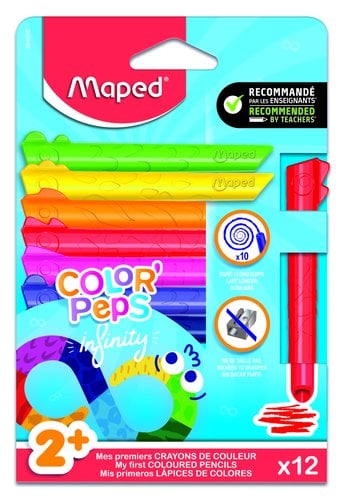 LAPICES COLOR MAPED INFINITY MINI est.12