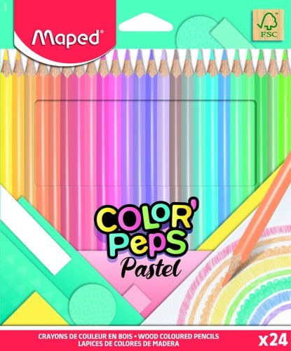 " 831880FC LAPICES COLOR MAPED COLOR""PEPS est.24