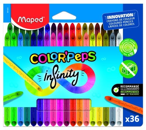 LAPICES COLOR MAPED INFINITY est.36