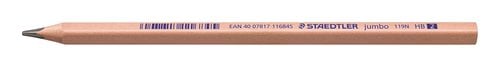 LAPIZ STAEDT.119 NORIS NAT.TRIA.JUMBO HB