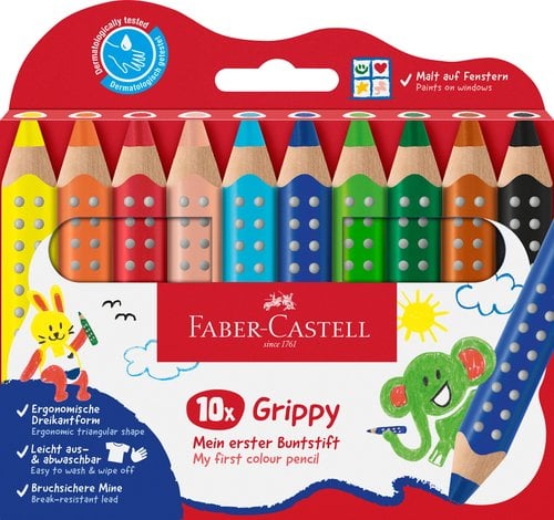 LAPICES COLOR GRIPPY XXL 3 en 1 EST.10