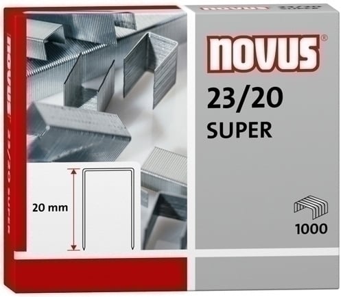 GRAPAS NOVUS GRUESOS 23/20 GALV.cj.1000