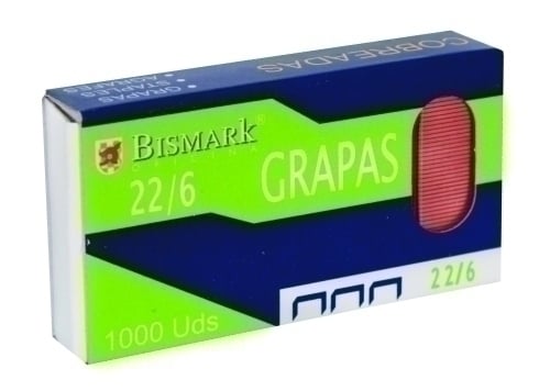 GRAPAS BISMARK 22/6 COBR. cj.1000