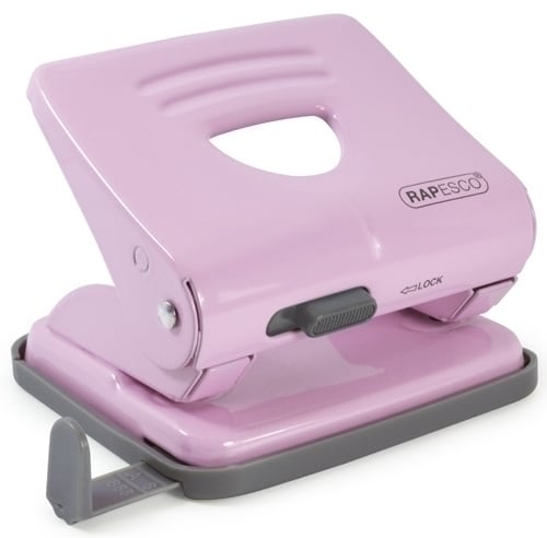 TALADRO 2 P. RAPESCO 825 (25 hojas) ROSA