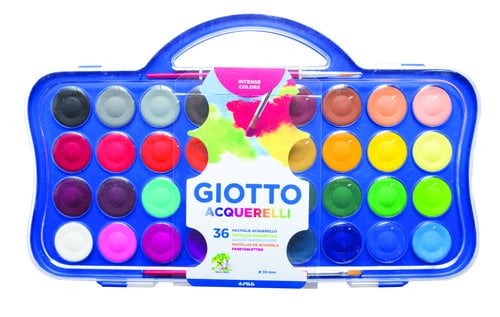 ACUARELAS GIOTTO 30 mm ESTUCHE 36