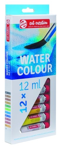 ACUARELAS TALENS 12 ml ESTUCHE 12