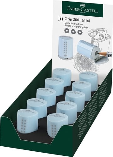 AFILALAPIZ FABER GRIP MINI C/DEP. AZUL C