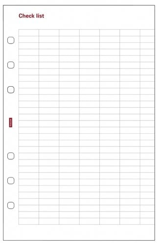 RECAM.AG.F. R501 OPEN 500 CHECKLIST
