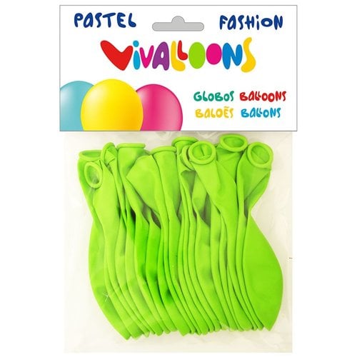 GLOBO FASHION PASTEL VERPISTACHO B. 20