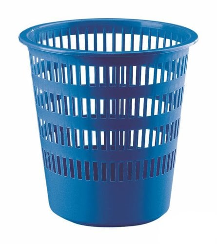 PAPELERA REJILLA FAIBO 16.L AZUL