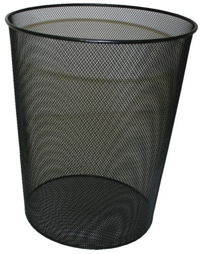 PAPELERA REJILLA GRANDE NEGRA