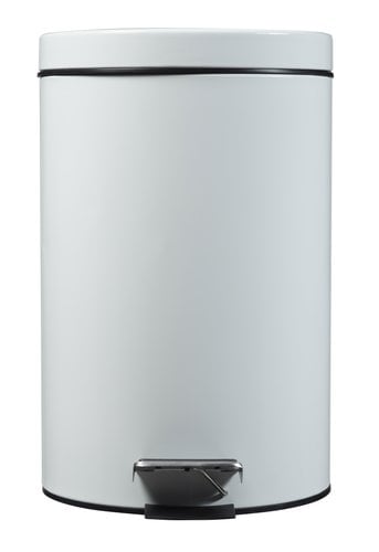 PAPELERA PL. CEP C/TAPA PEDAL 14L GRIS