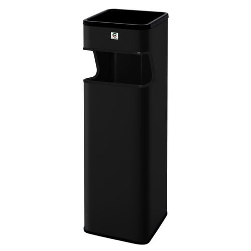 NEGRO PAPEL.CENICERO CILINDRO METAL B-33 NG