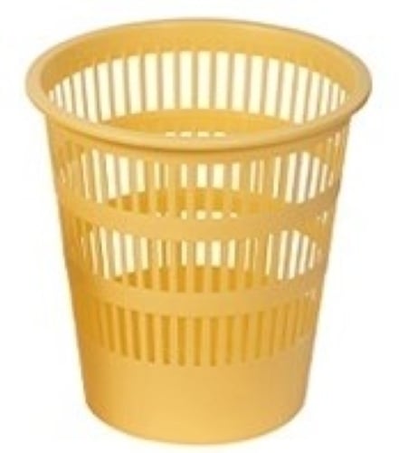 PAPELERA REJILLA FAIBO 12 L PASTEL AMAR.